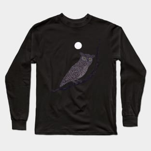 Watchful Night - Owl v2 Long Sleeve T-Shirt